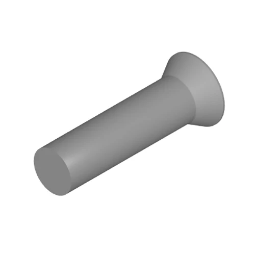Counterk Head Rivets Siyah