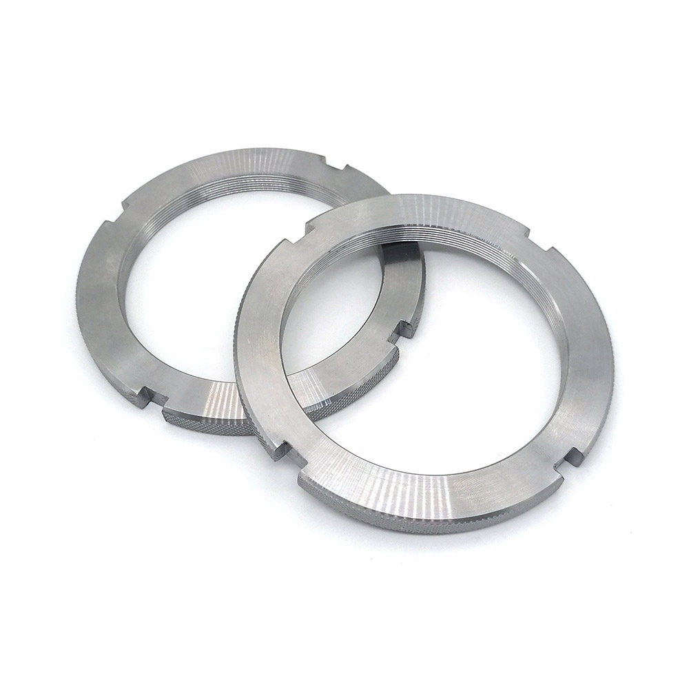 Tam Dişli Oluklu Yuvarlak Somunlar