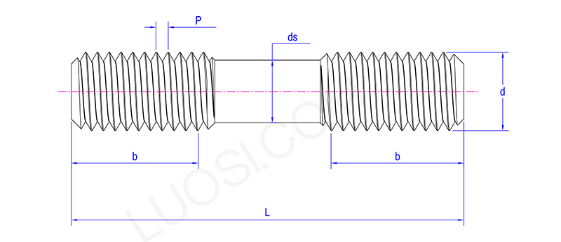 Precision Engineered Double End Studs