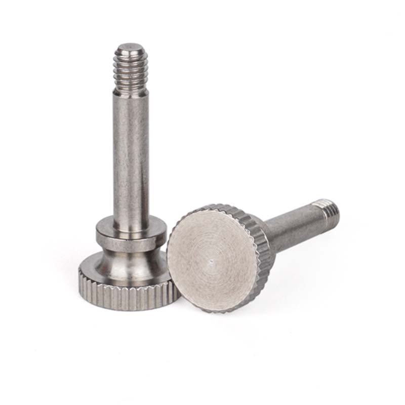 Knurling başı başparmak vidaları
