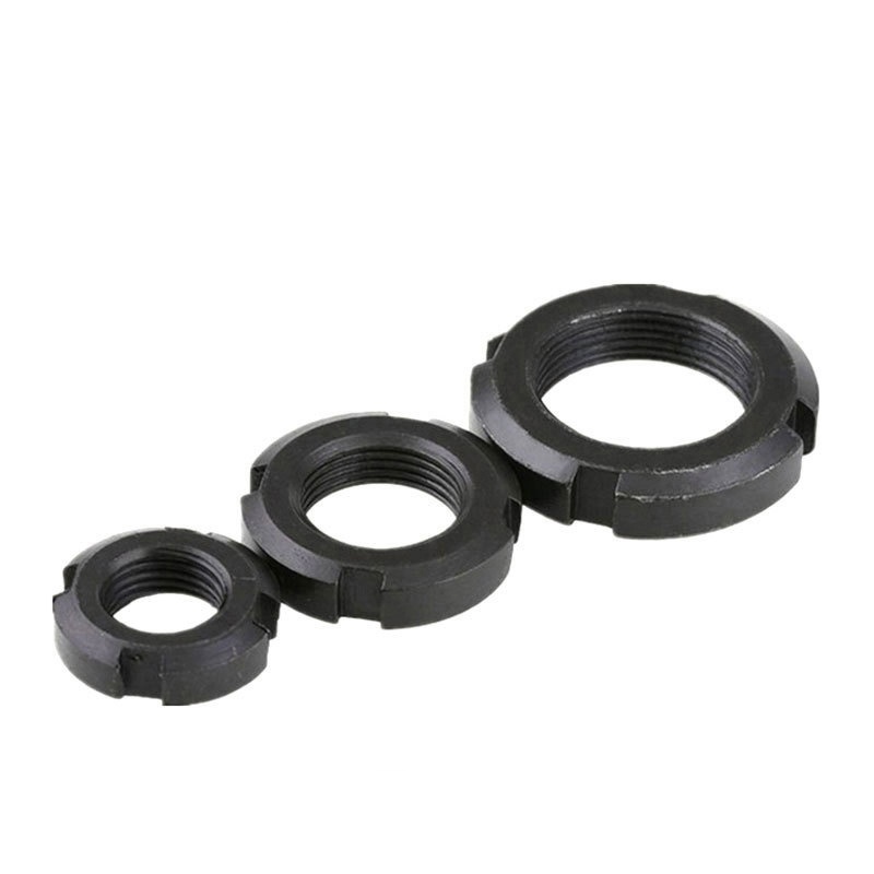 Kritik Görev Oluklu Kilitli Yuvarlak Somun