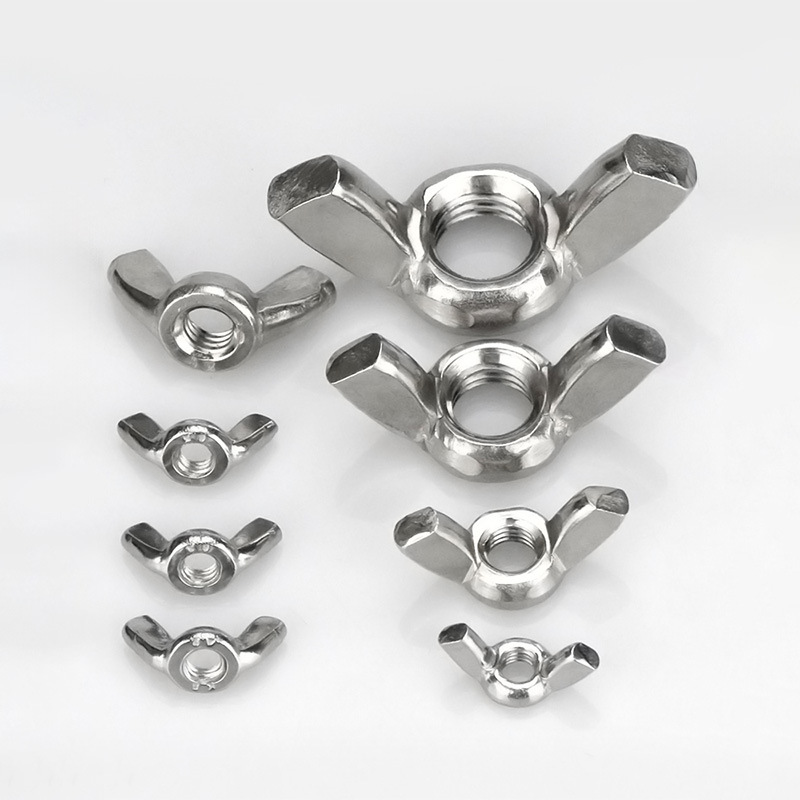 Yuvarlak Kanat Şekli Somunu