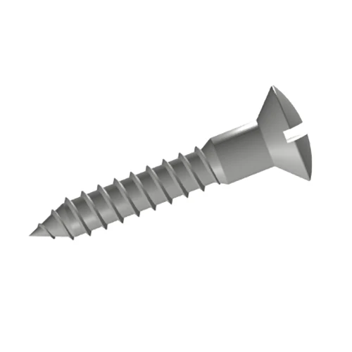 Slotted Rasied Counterk baş ahşap vidalar